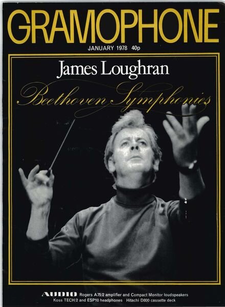 Gramophone – January 1978 Cover