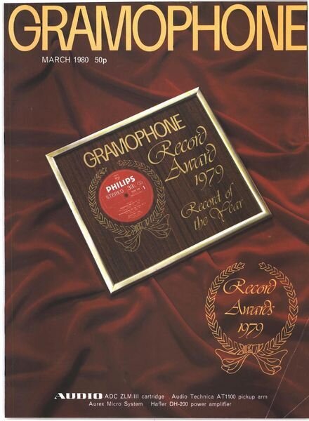 Gramophone – March 1980 Cover