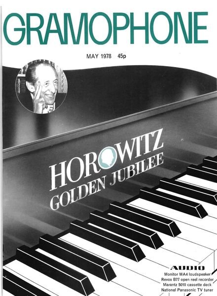 Gramophone – May 1978 Cover
