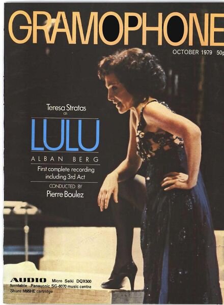 Gramophone – October 1979 Cover