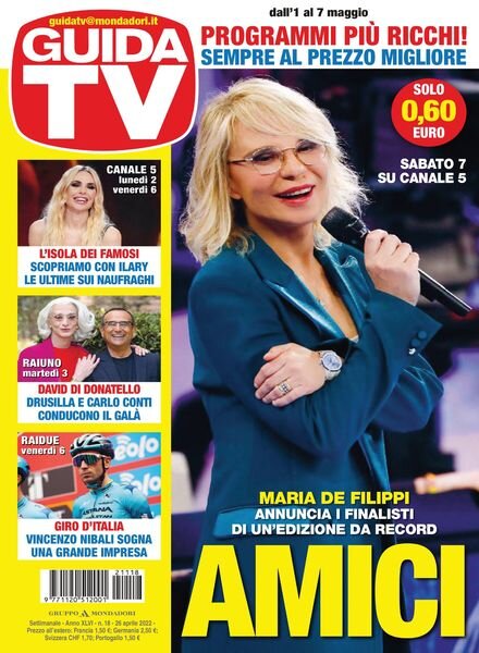 GuidaTV – 26 aprile 2022 Cover