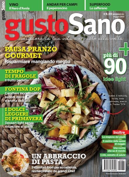 gustoSano – aprile 2022 Cover