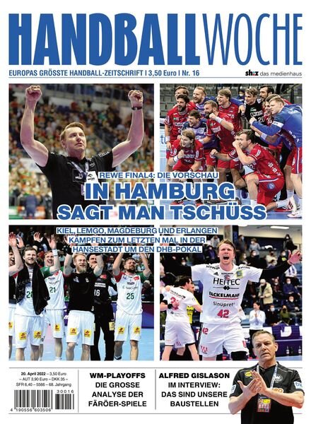 Handballwoche – 20 April 2022 Cover