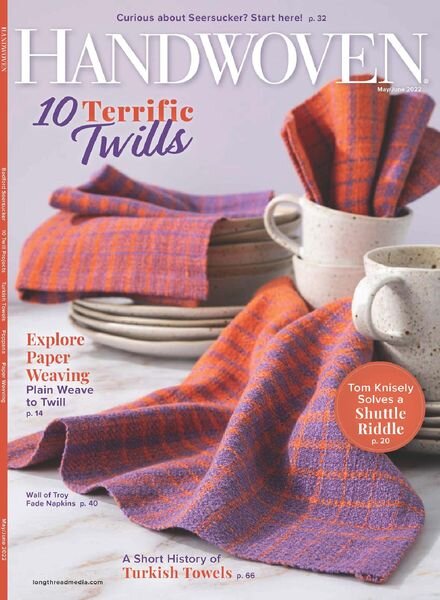 Handwoven – May 2022 Cover