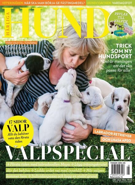Harliga Hund – april 2022 Cover