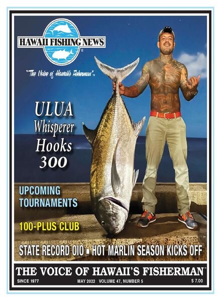 Hawaii Fishing News – May 2022 Cover