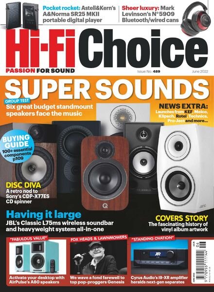 Hi-Fi Choice – Issue 489 – June 2022 Cover