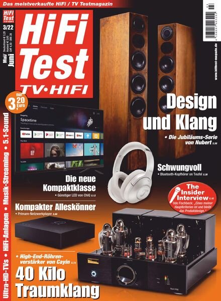 HIFI TEST TV HIFI – Mai 2022 Cover