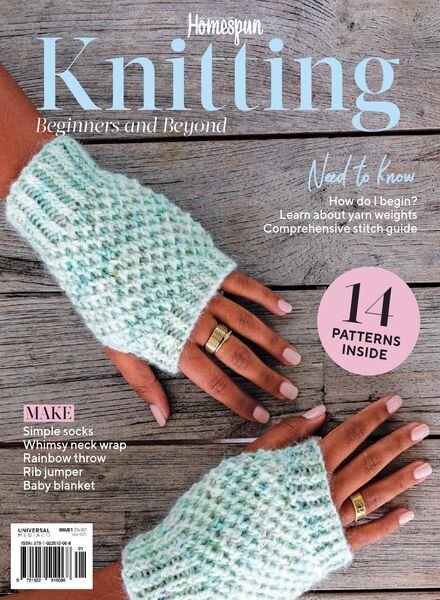 Homespun Knitting – February 2022 Cover