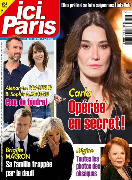 Ici Paris – 11 mai 2022 Cover