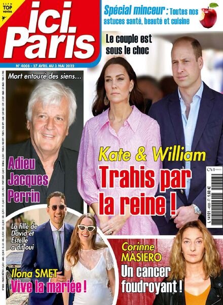 Ici Paris – 27 avril 2022 Cover