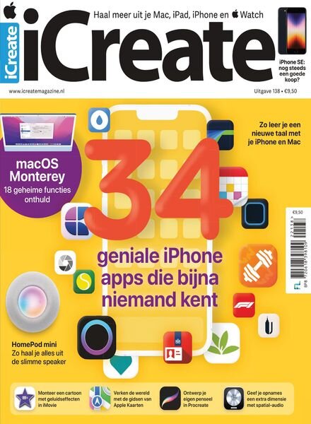iCreate Netherlands – mei 2022 Cover