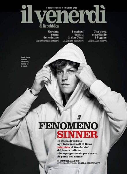 Il Venerdi di Repubblica – 6 Maggio 2022 Cover