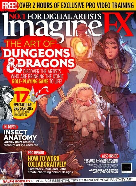 ImagineFX – July 2022 Cover