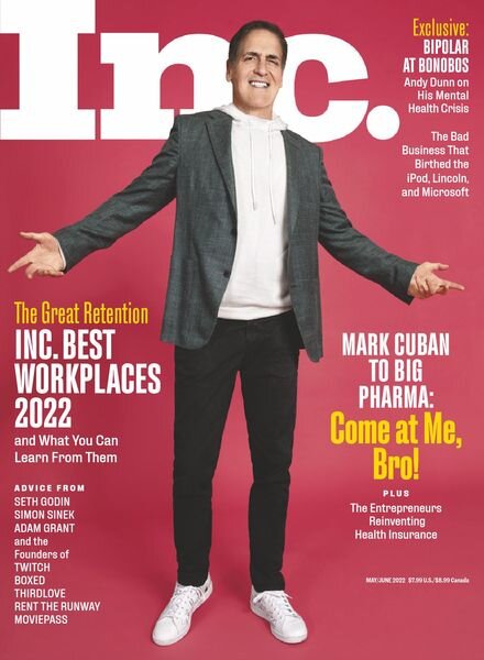 Inc Magazine – May 2022 Cover