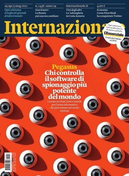 Internazionale – 29 Aprile 2022 Cover