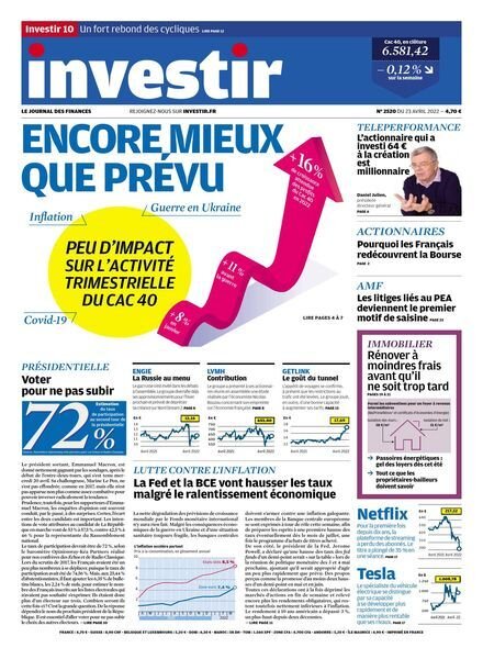 Investir – 23 Avril 2022 Cover