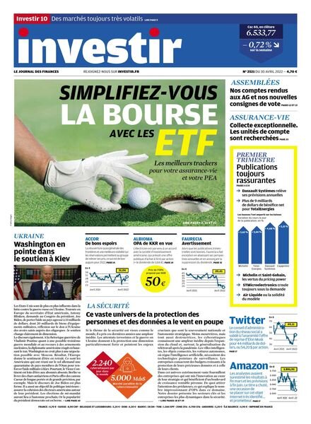 Investir – 30 Avril 2022 Cover