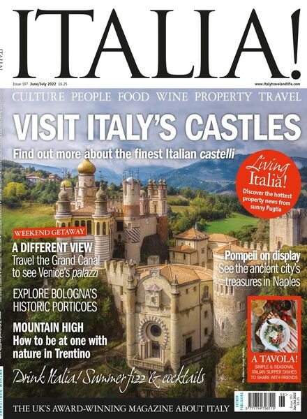 Italia! Magazine – June 2022 Cover