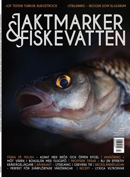Jaktmarker & Fiskevatten – april 2022 Cover