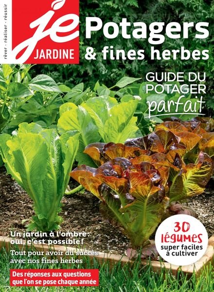 Je Jardine – Avril 2022 Cover