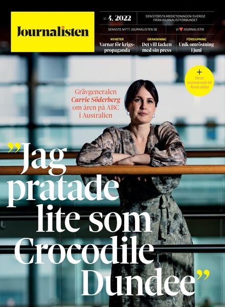 Journalisten – 05 maj 2022 Cover