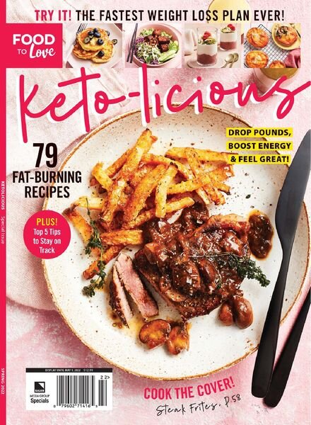 Keto-licious – January 2022 Cover