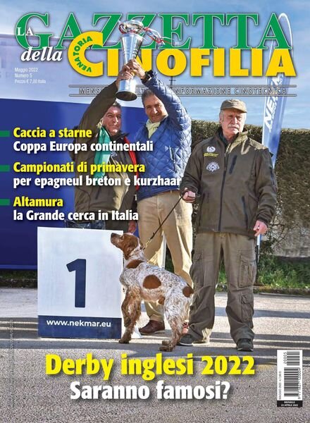 La Gazzetta Della Cinofilia Venatoria – maggio 2022 Cover
