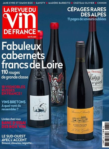 La Revue du Vin de France – mai 2022 Cover