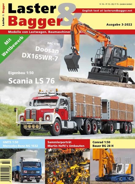 Laster Bagger – Mai 2022 Cover