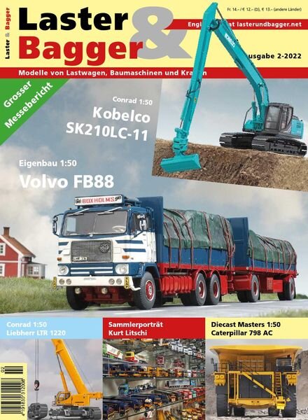 Laster Bagger – Marz 2022 Cover