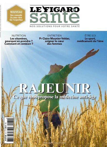 Le Figaro Sante – Mai-Juillet 2022 Cover