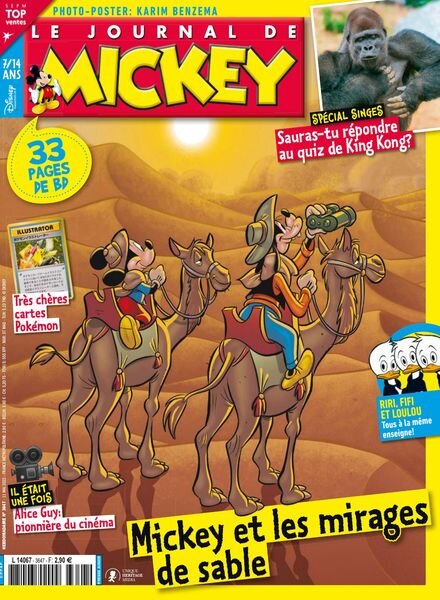 Le Journal de Mickey – 11 Mai 2022 Cover