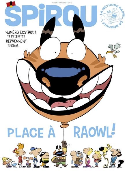 Le Journal de Spirou – 4 Mai 2022 Cover