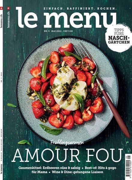 le menu – Mai 2022 Cover