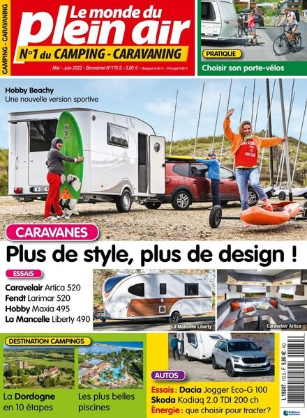 Le Monde du Plein-Air – Mai-Juin 2022 Cover