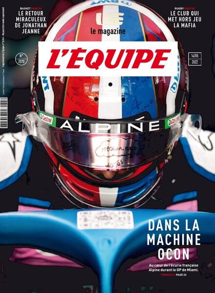 L’Equipe Magazine – 14 Mai 2022 Cover