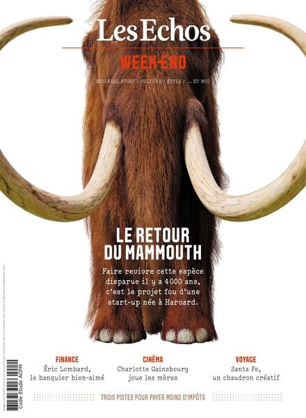 Les Echos Week-end – 29 Avril 2022 Cover