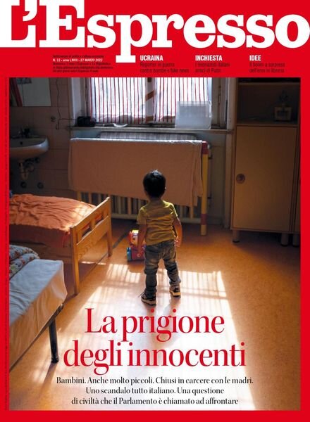 l’Espresso – 27 Marzo 2022 Cover