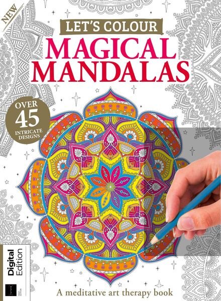 Let’s Colour – Magical Mandalas – 3rd Edition 2022 Cover