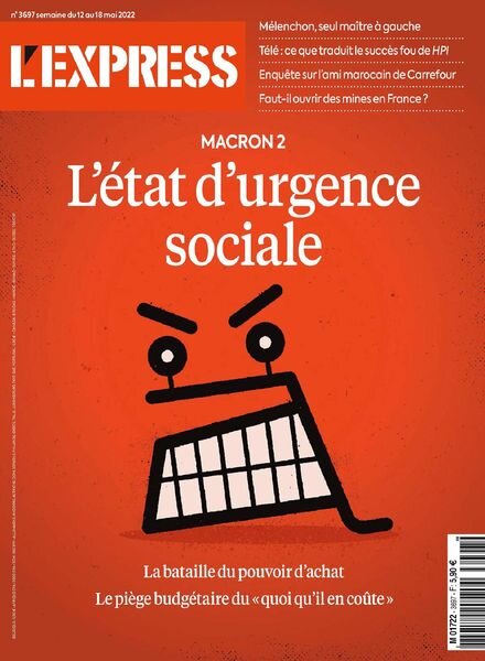 L’Express – 12 mai 2022 Cover