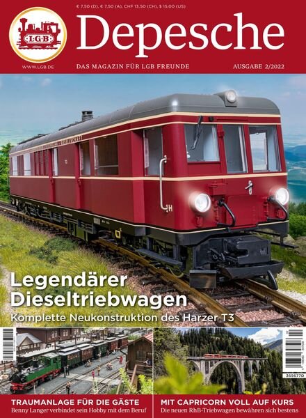 LGB Depesche – 05 Mai 2022 Cover
