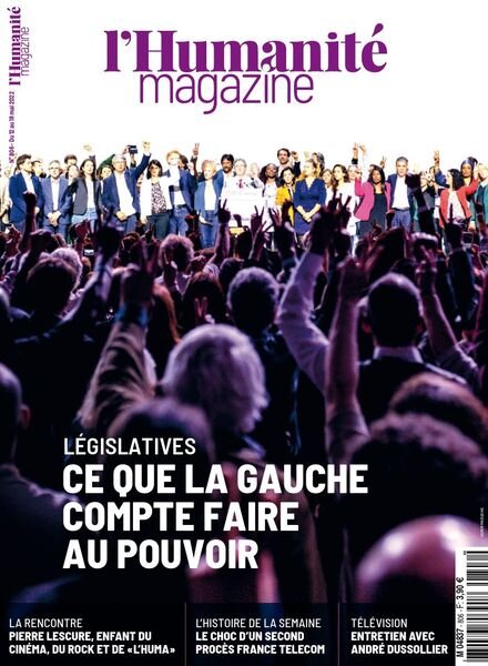 L’Humanite Magazine – 12 Mai 2022 Cover