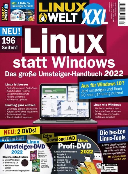 Linux Welt XXL – N 02 2022 Cover