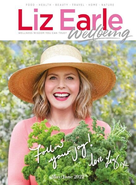 Liz Earle Wellbeing – May 2022 Cover