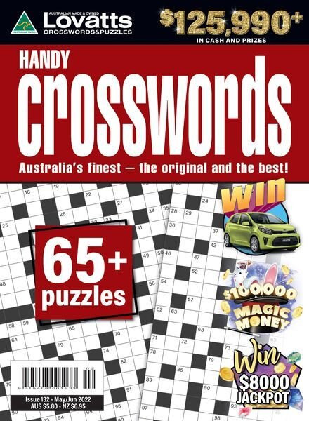 Lovatts Handy Crosswords – April 2022 Cover