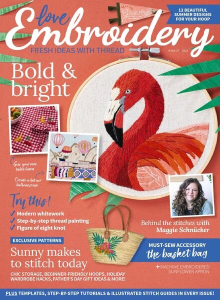 Love Embroidery – May 2022 Cover