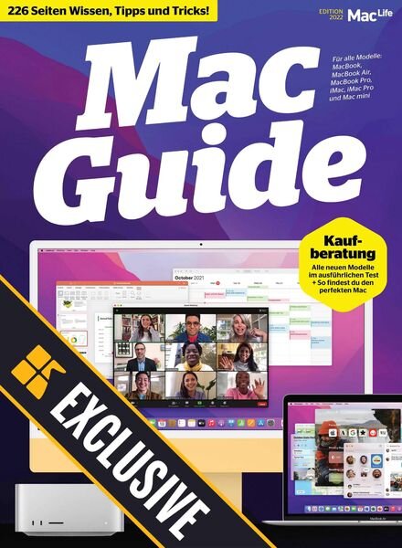 Mac Life Readly Exclusive Germany – Mai 2022 Cover