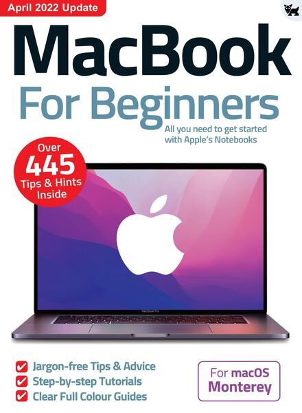 MacBook For Beginners – April 2022 Cover