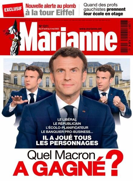 Marianne – 27 Avril 2022 Cover